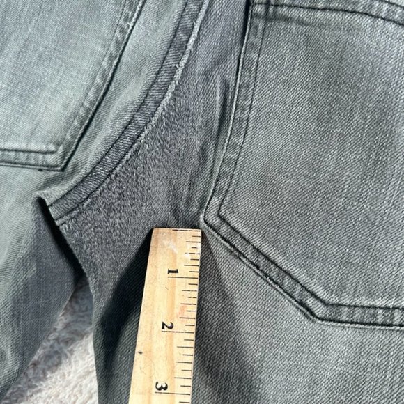 Stella McCartney Jeans Women's 25 Gray Skinny Denim Size 25 (26x34) Fall Utility - Picture 8 of 16